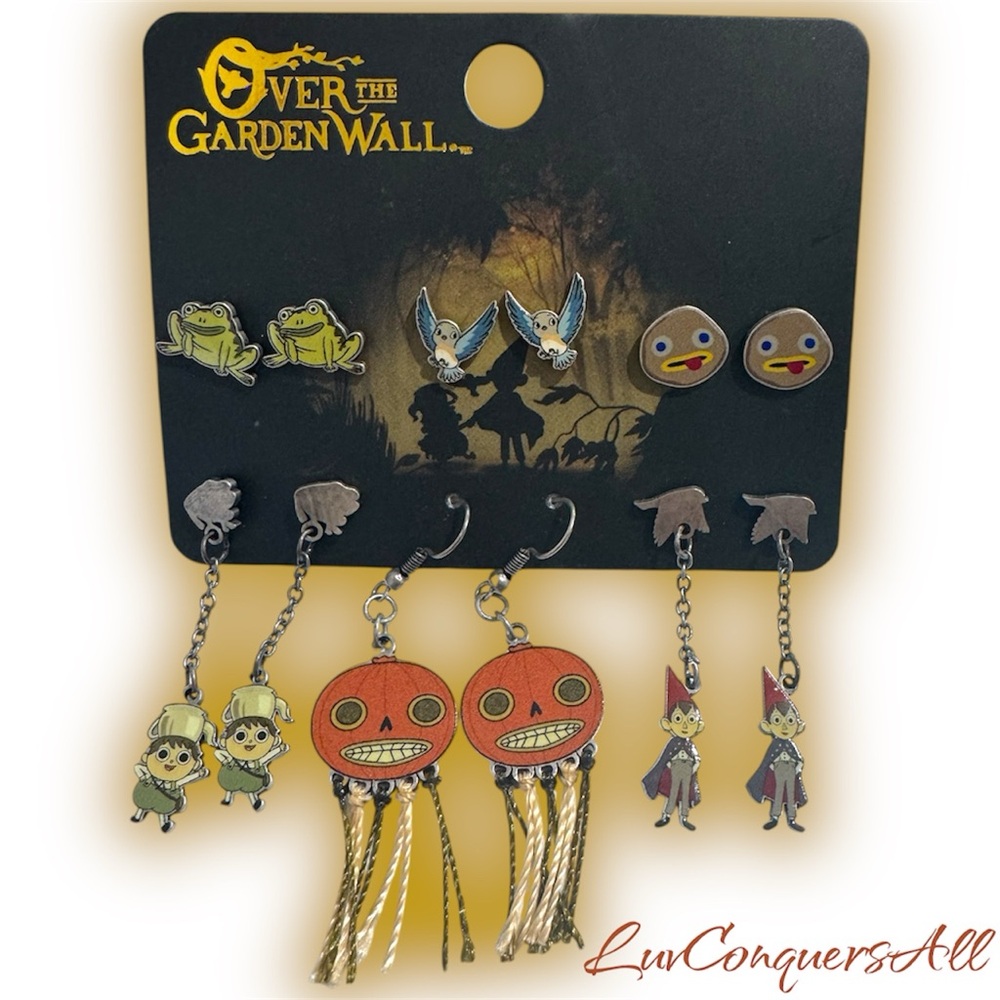 Cartoon Network Over The Garden Wall Character Earring Set
